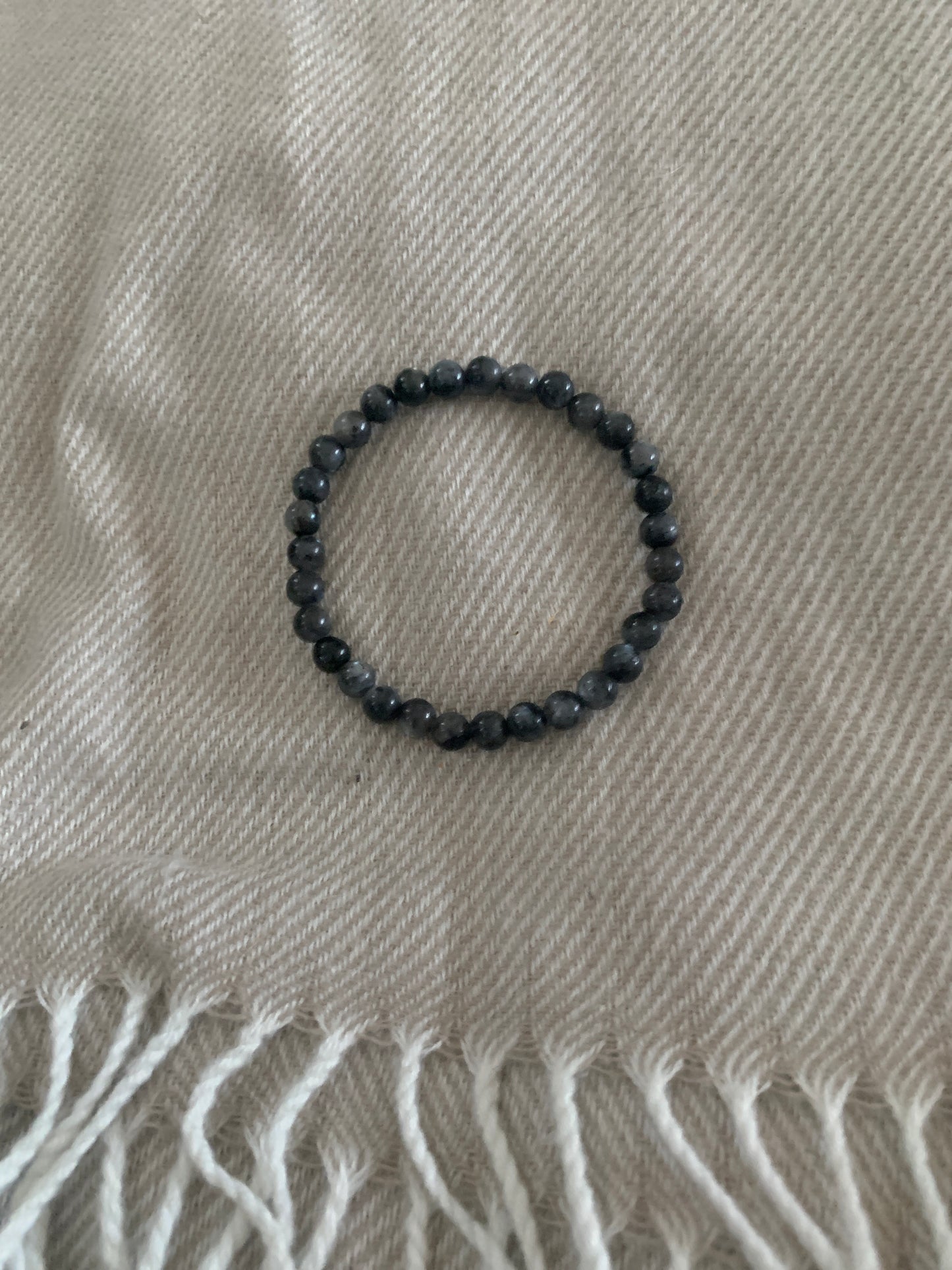 Bracelet Picasso Jasper Semi Precious Stones Streches 6,5"