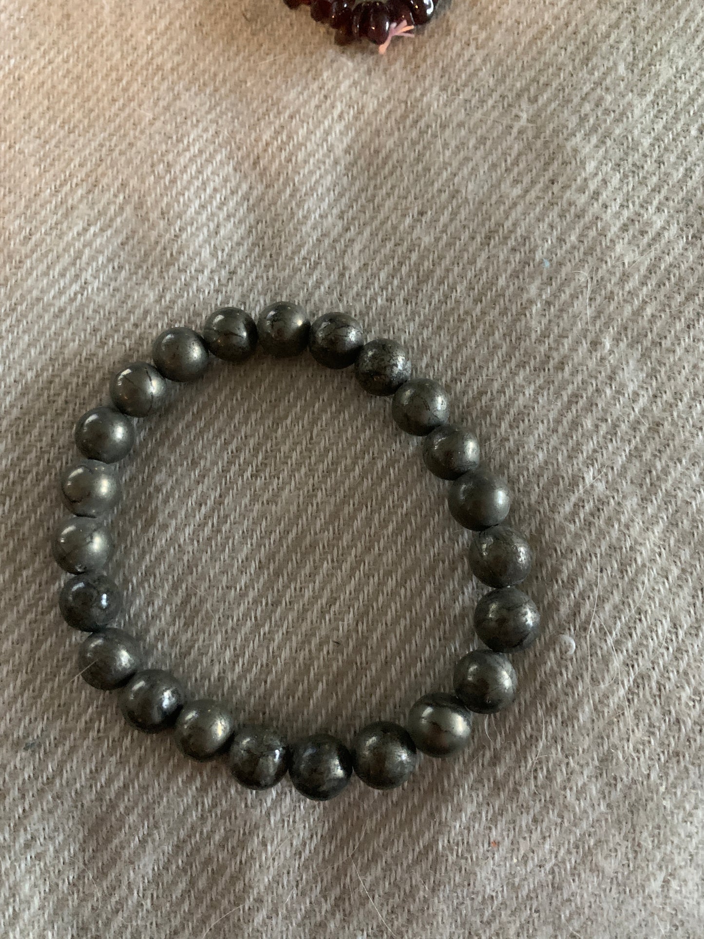 Bracelet Alaska Black Diomond, Hematite 6,5"